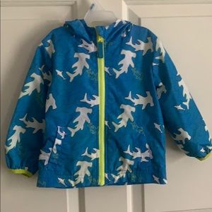 Toddler boys rain jacket